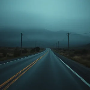 Secluded road in California representing unresolved relationship tensions