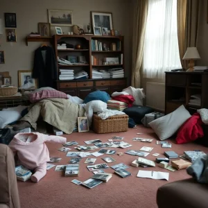 Emotional family room showing the aftermath of deportation
