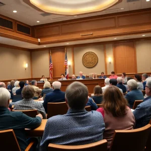 Residents attending the Mission Viejo City Council meeting discussing sober living homes