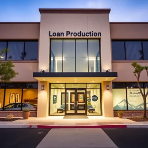 Exterior view of the new Loan Production Office in San Diego.