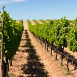 Vibrant vineyard in Paso Robles illustrating the wine community's spirit.