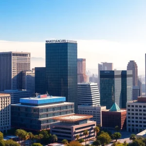 California city skyline representing economic growth