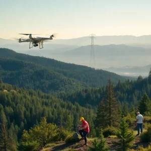 California landscape showing wildfire prevention initiatives