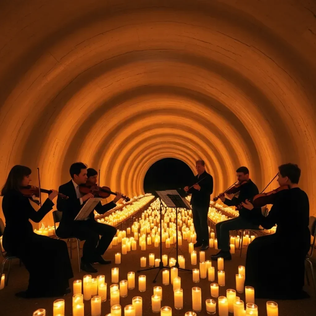 Candlelit concert at Jeronimo Tunnel in Mission Viejo