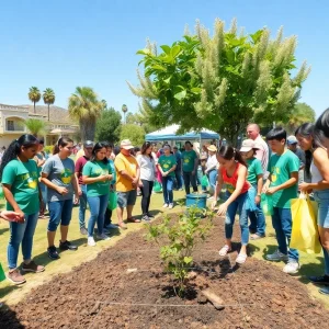 Celebrating Earth Day with sustainability projects by Dignity Health.