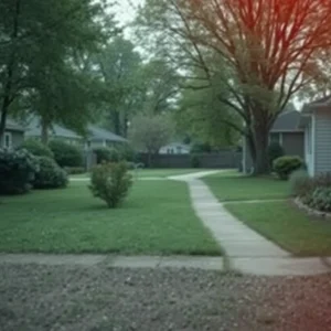 Suburban neighborhood in Grass Valley with a serene appearance