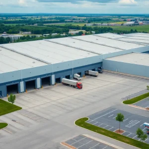 Imeson Commerce Center, Jacksonville, a large industrial building