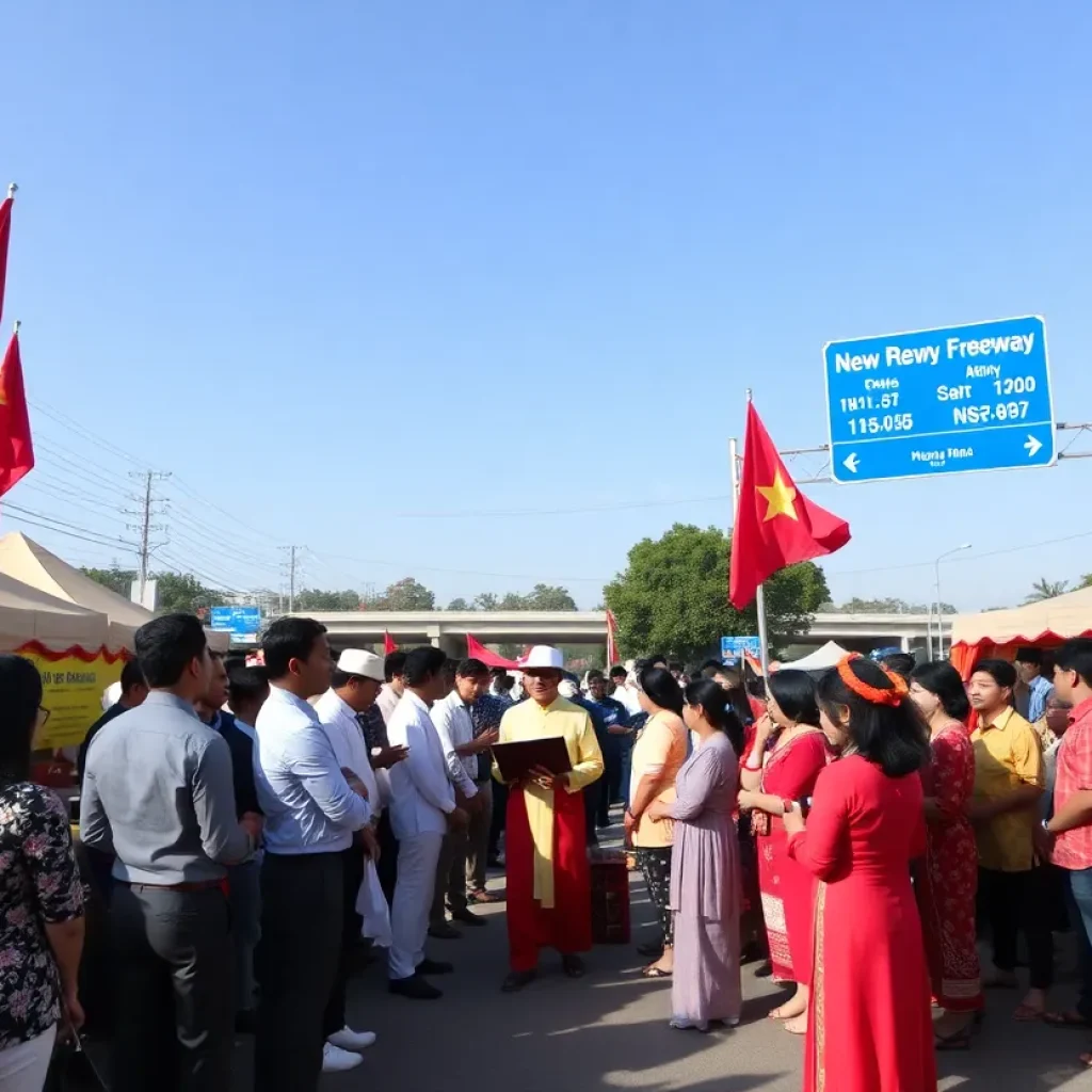 Ceremony for the Little Saigon Freeway designation in Westminster