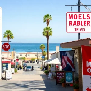 Scenic Malibu showing local businesses affected by tariffs