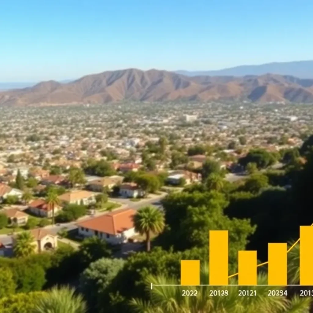 Visual representation of Orange County's financial challenges