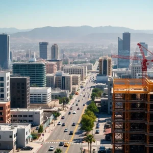 Construction site in Southern California reflecting job market challenges