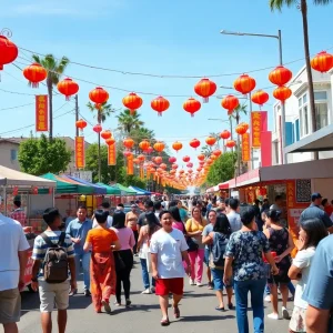 Cultural celebration of the Vietnamese community in Southern California