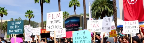 California Rally Advocates for Expanded Film Tax Incentives