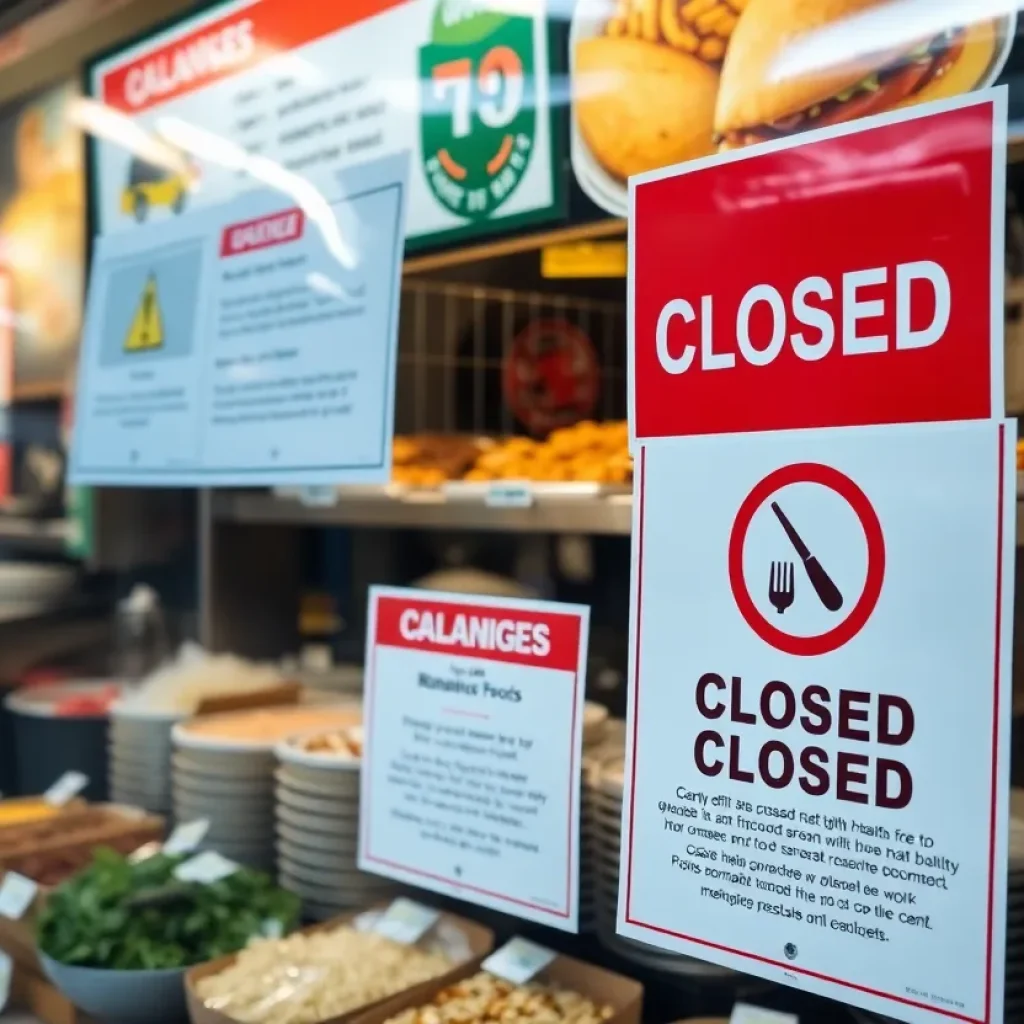 Restaurants in Orange County closed due to health violations