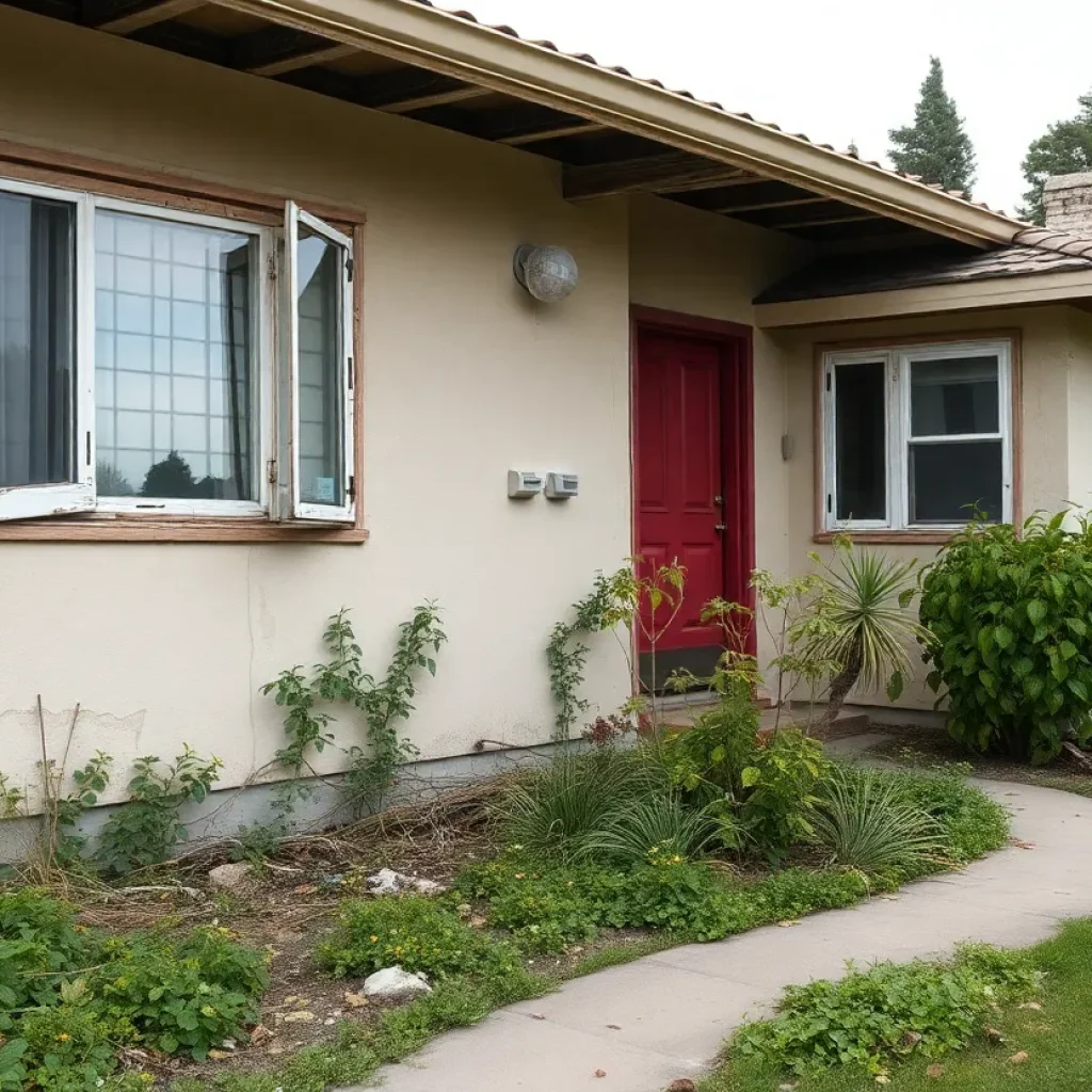Distressed property in Orange County available for renovation