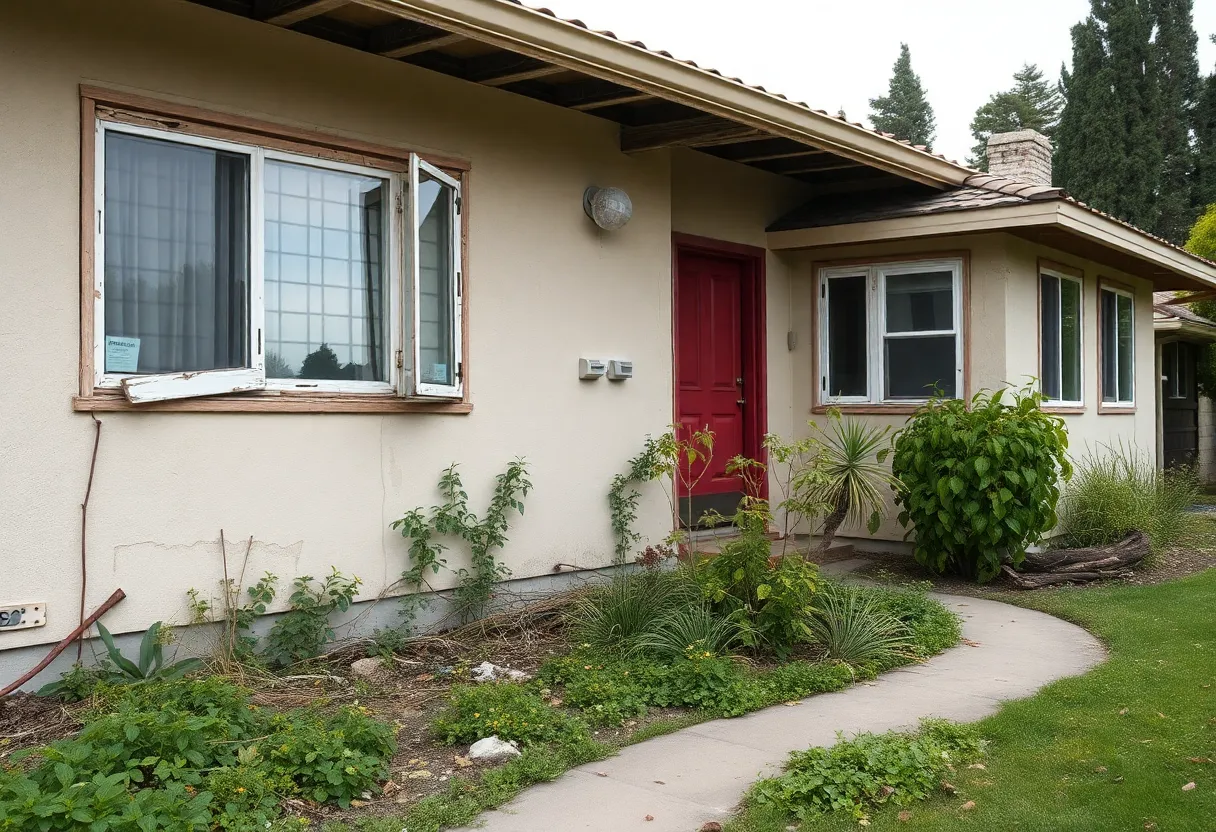 Distressed property in Orange County available for renovation