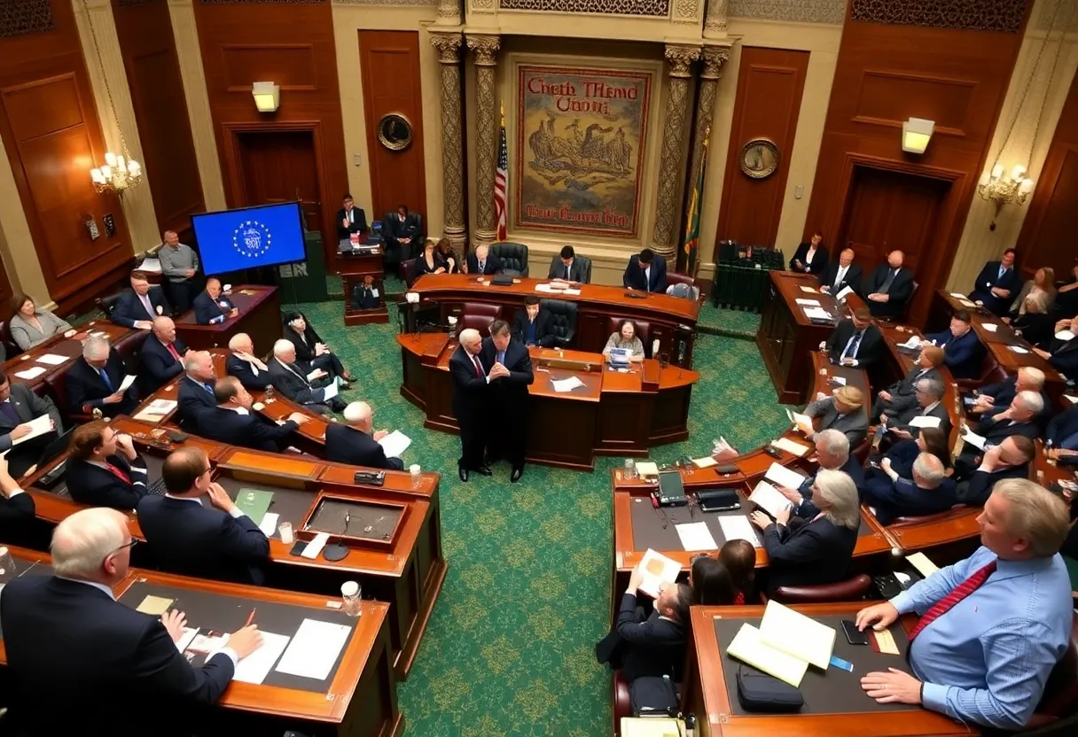 Congressional debate on vehicle regulations