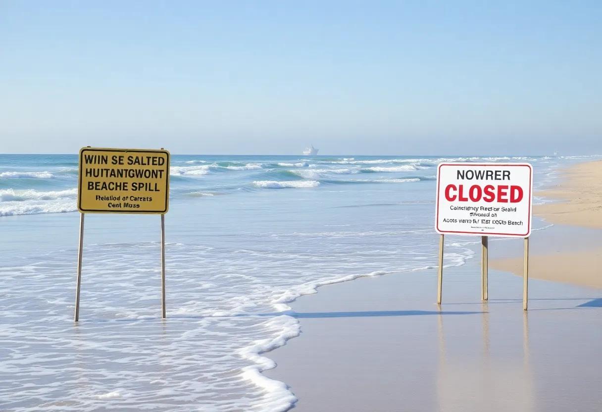 Huntington Beach coastline closed due to sewage spill