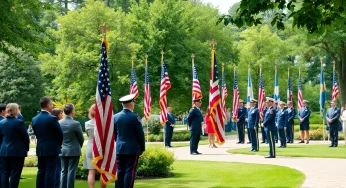 Memorial Day Ceremony in Mission Viejo