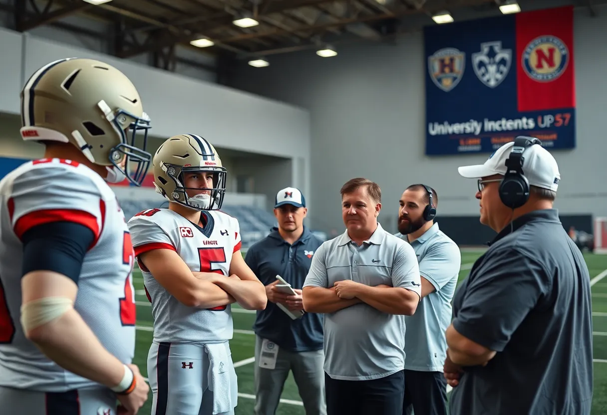 Ohio State football recruiters evaluating talent