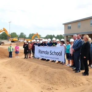 Groundbreaking ceremony for Rienda School in Rancho Mission Viejo