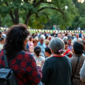 Community event honoring a beloved educator