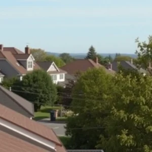 A peaceful neighborhood in Laguna Woods symbolizing community safety.