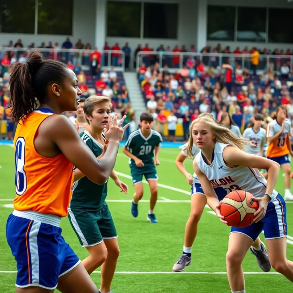 Athletes competing in Orange County high school sports