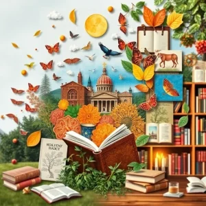 A creative collage representing the themes of WALL Literary Journal's 25th edition.