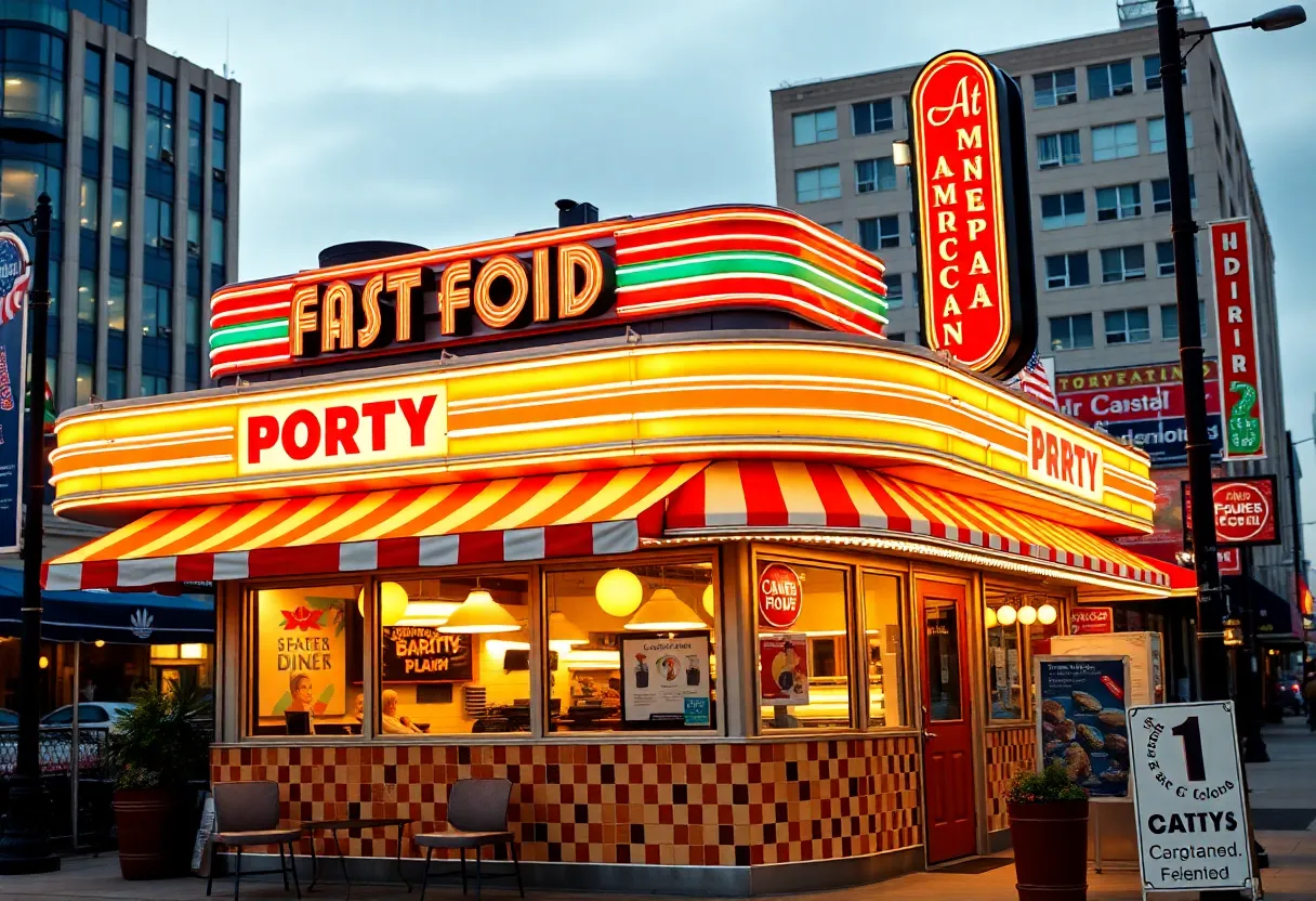 Exterior view of an In-N-Out Burger restaurant in Nashville