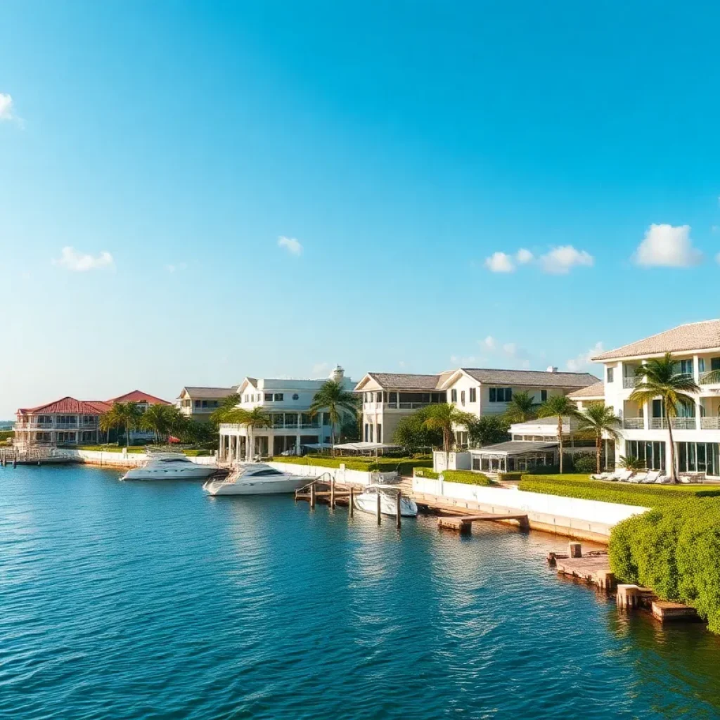 Luxury waterfront properties in Palm Beach