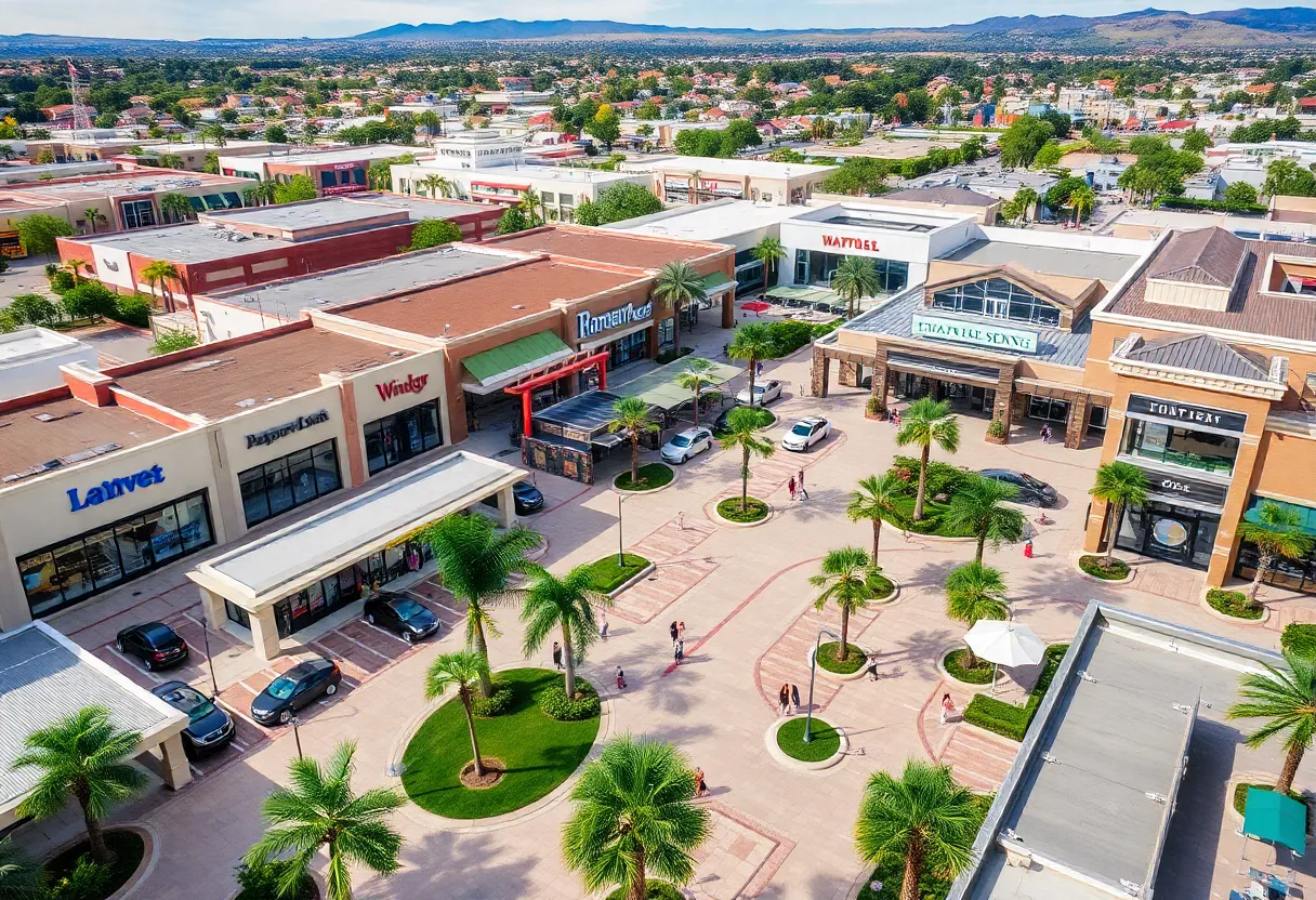 Retail shopping center in Rancho Mission Viejo