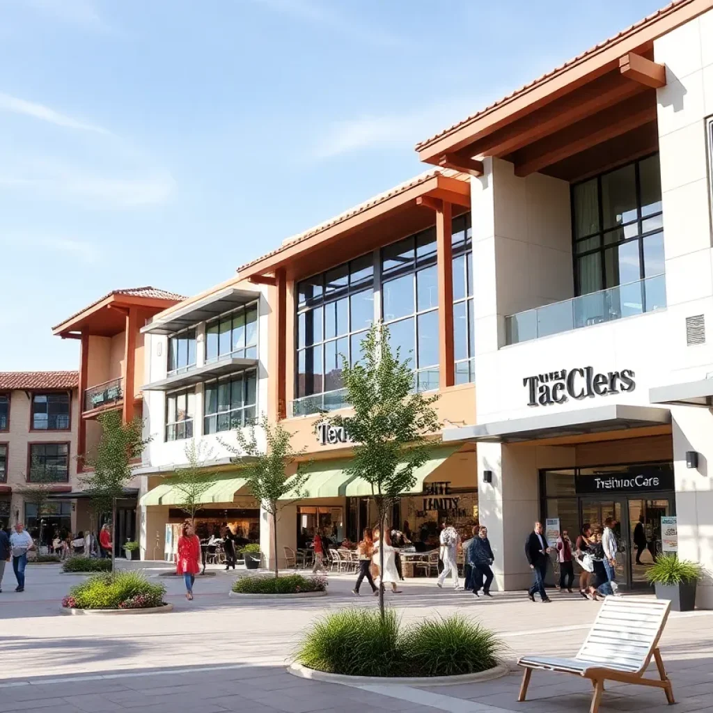Suburban shopping centers in Rancho Mission Viejo
