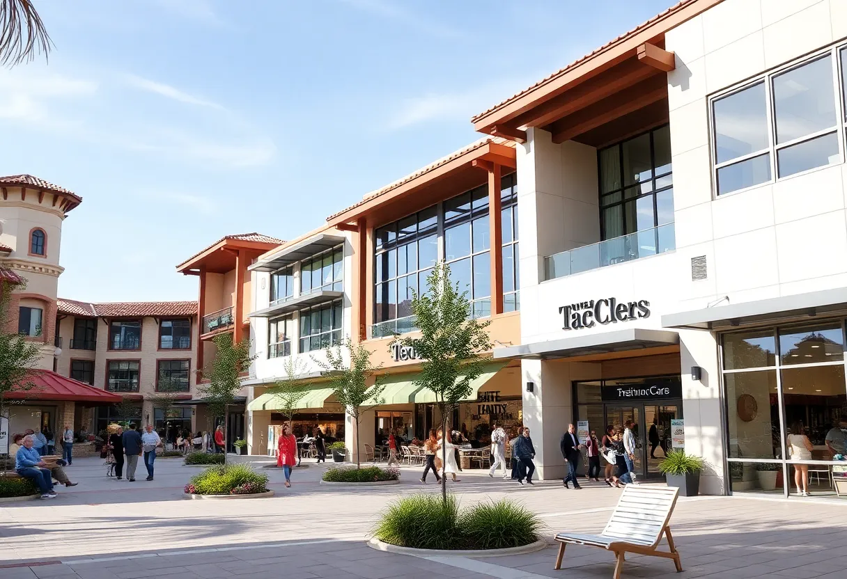 Suburban shopping centers in Rancho Mission Viejo
