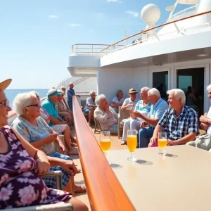 Cruise ship providing retirement living for seniors