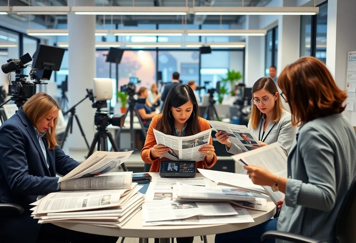 Editorial team at California Post in Los Angeles