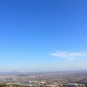 Orange County landscape during excessive heat