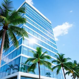 Playboy headquarters building in Miami Beach