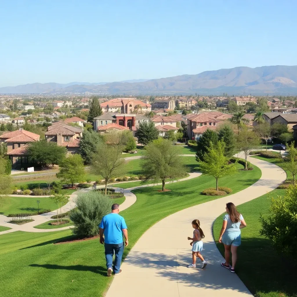 Scenic view of community parks in Rancho Santa Margarita