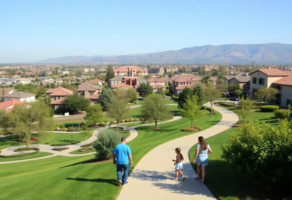 Scenic view of community parks in Rancho Santa Margarita