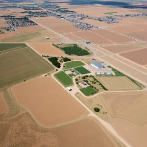 Sprawling Reynolds Ranch featuring farmland and ranch facilities in California