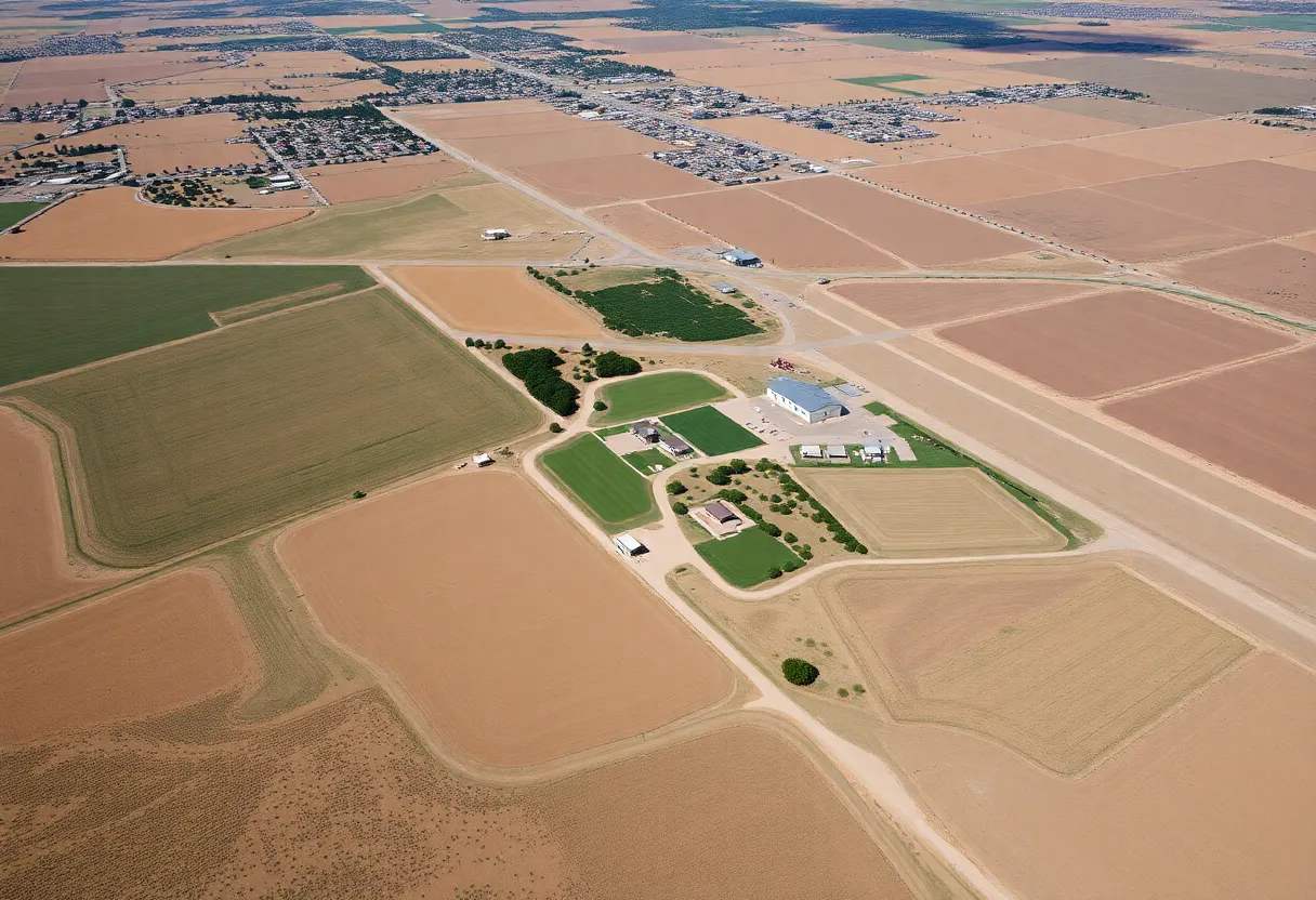 Sprawling Reynolds Ranch featuring farmland and ranch facilities in California