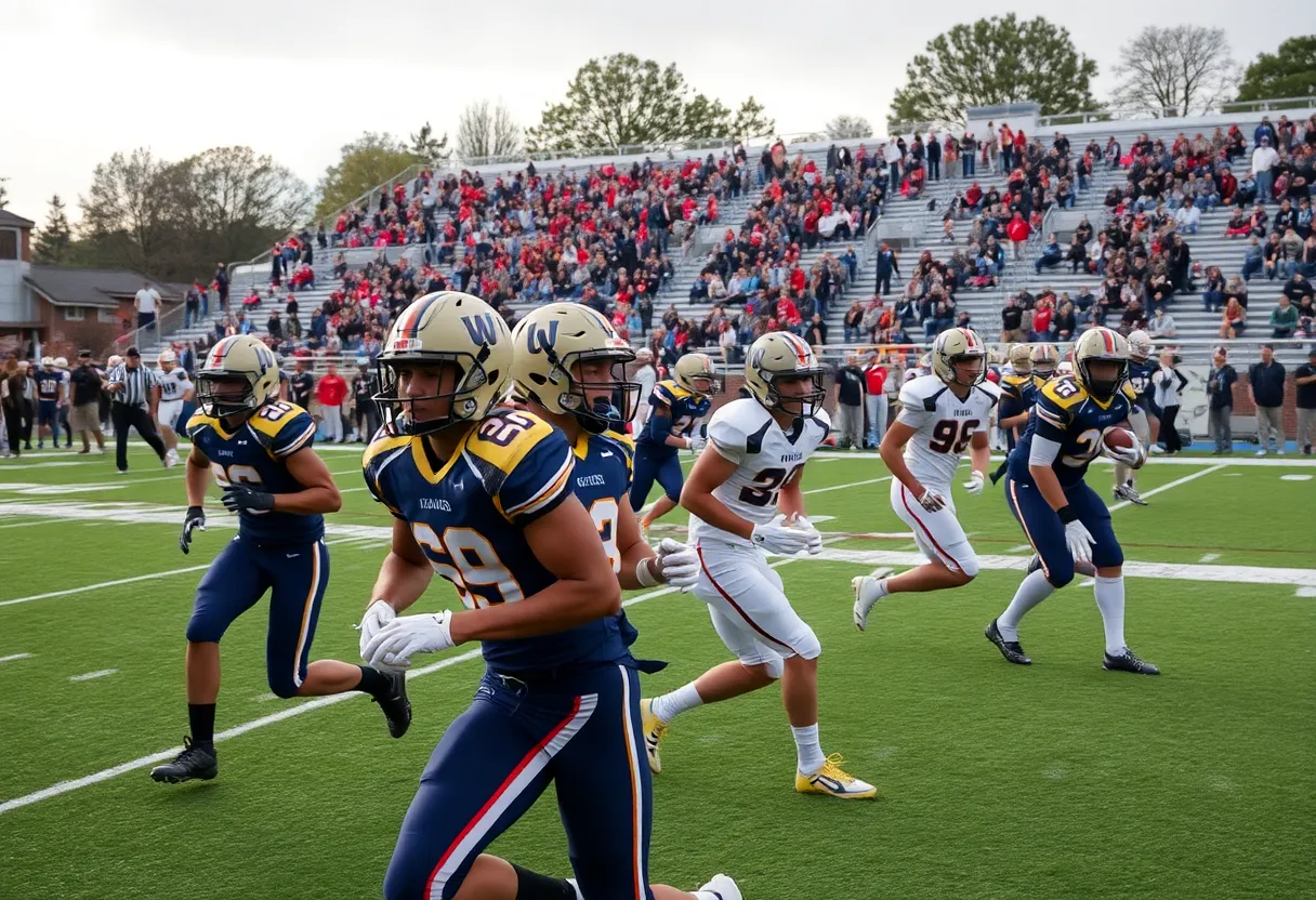 Mission Viejo vs Lincoln High School Football Match