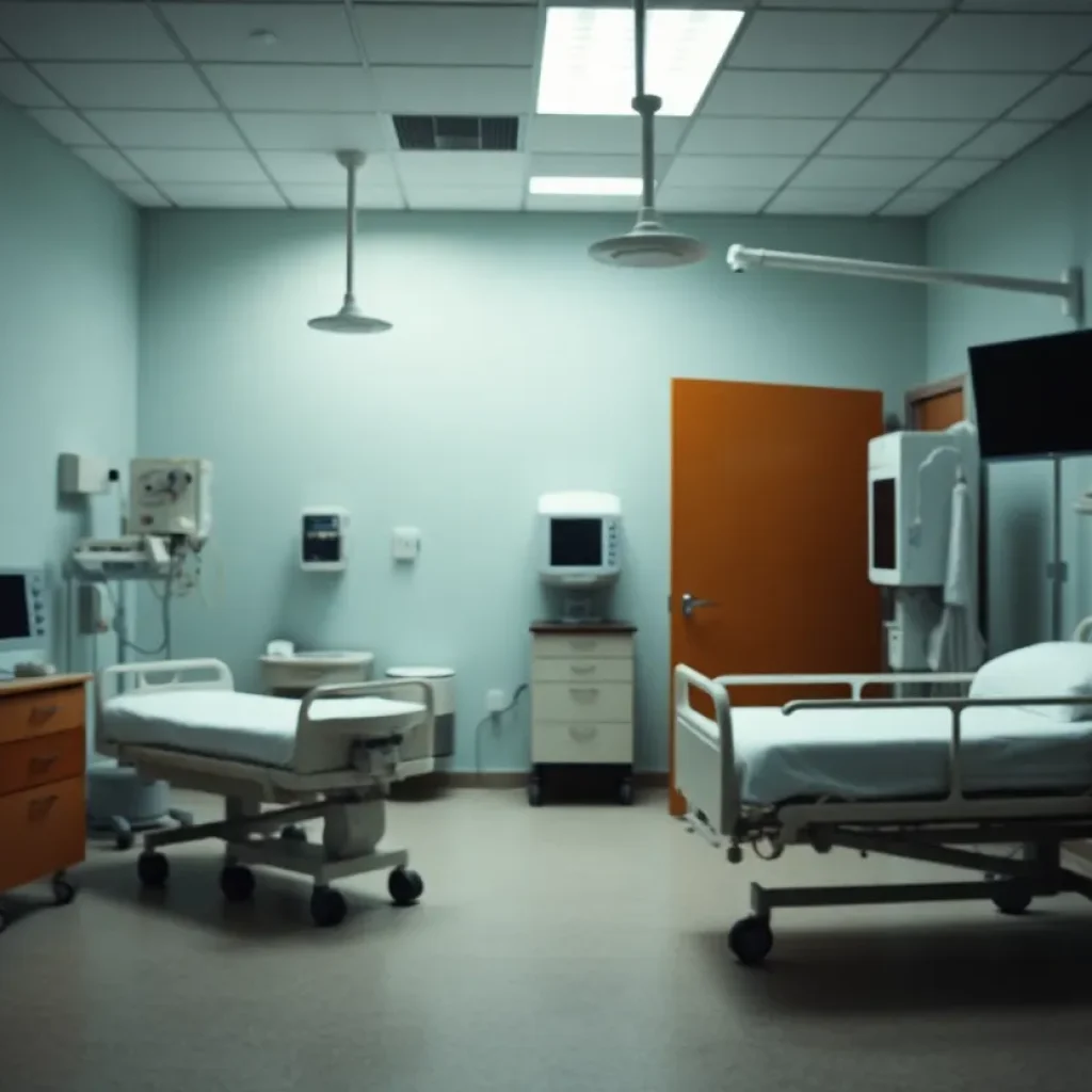 Empty hospital room signifying patient safety concerns