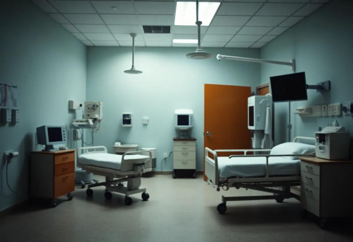 Empty hospital room signifying patient safety concerns