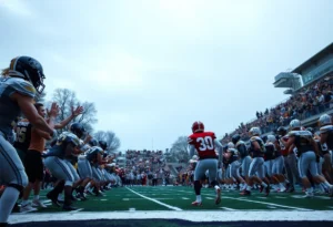Players in action during Alabama's football game against Missouri.