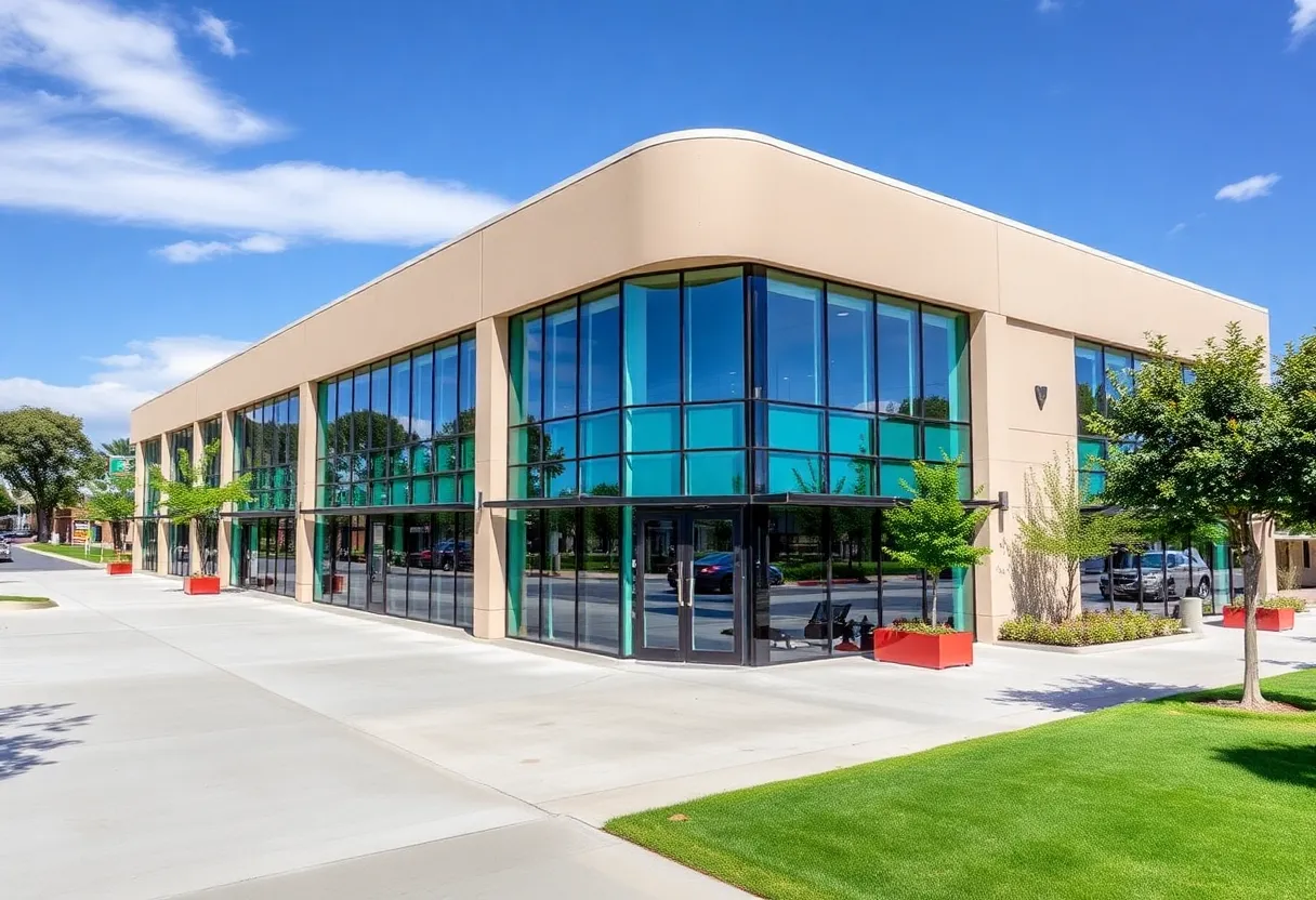 Exterior view of Cartwright Business Park in Irvine, California