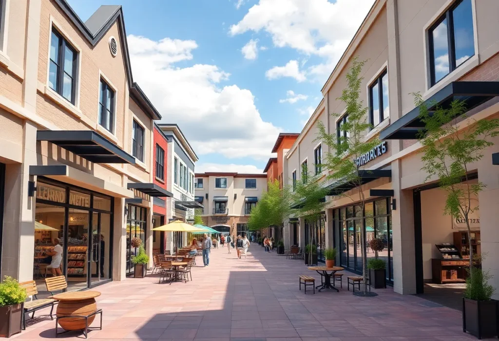 Construction of new retail and dining space at The Shops at Mission Viejo