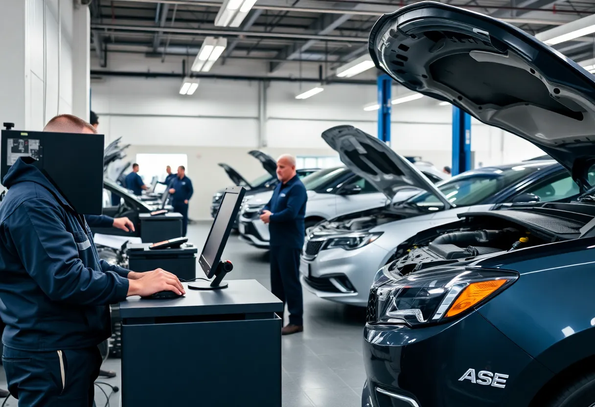 ASE-certified technicians at West Coast Tire & Services